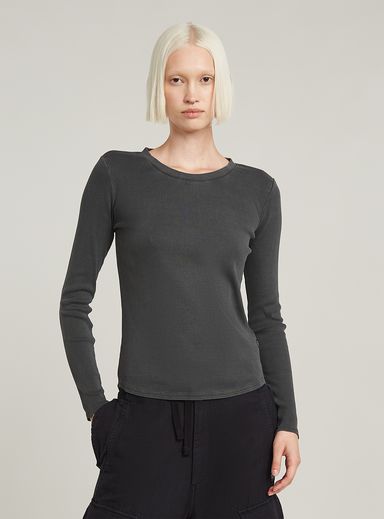 Overdyed Slim Top